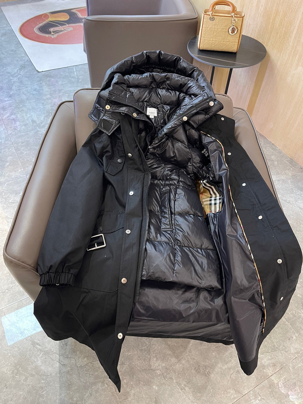 BURBERRY 25S LONG COAT SET 194