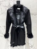 YSL 25S BELTED COAT STYLE 11