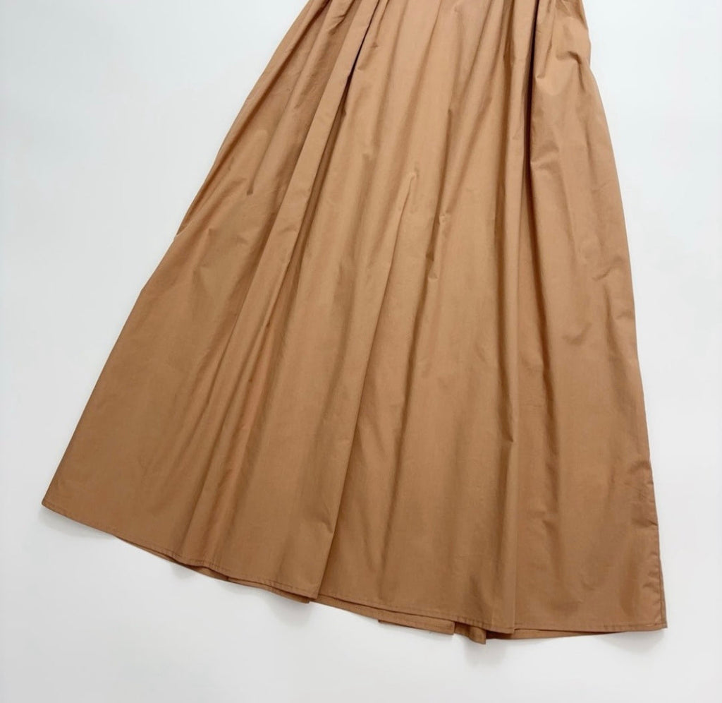 MAX MARA 25S V-NECK SHORT-SLEEVE RAGLAN DRESS 113
