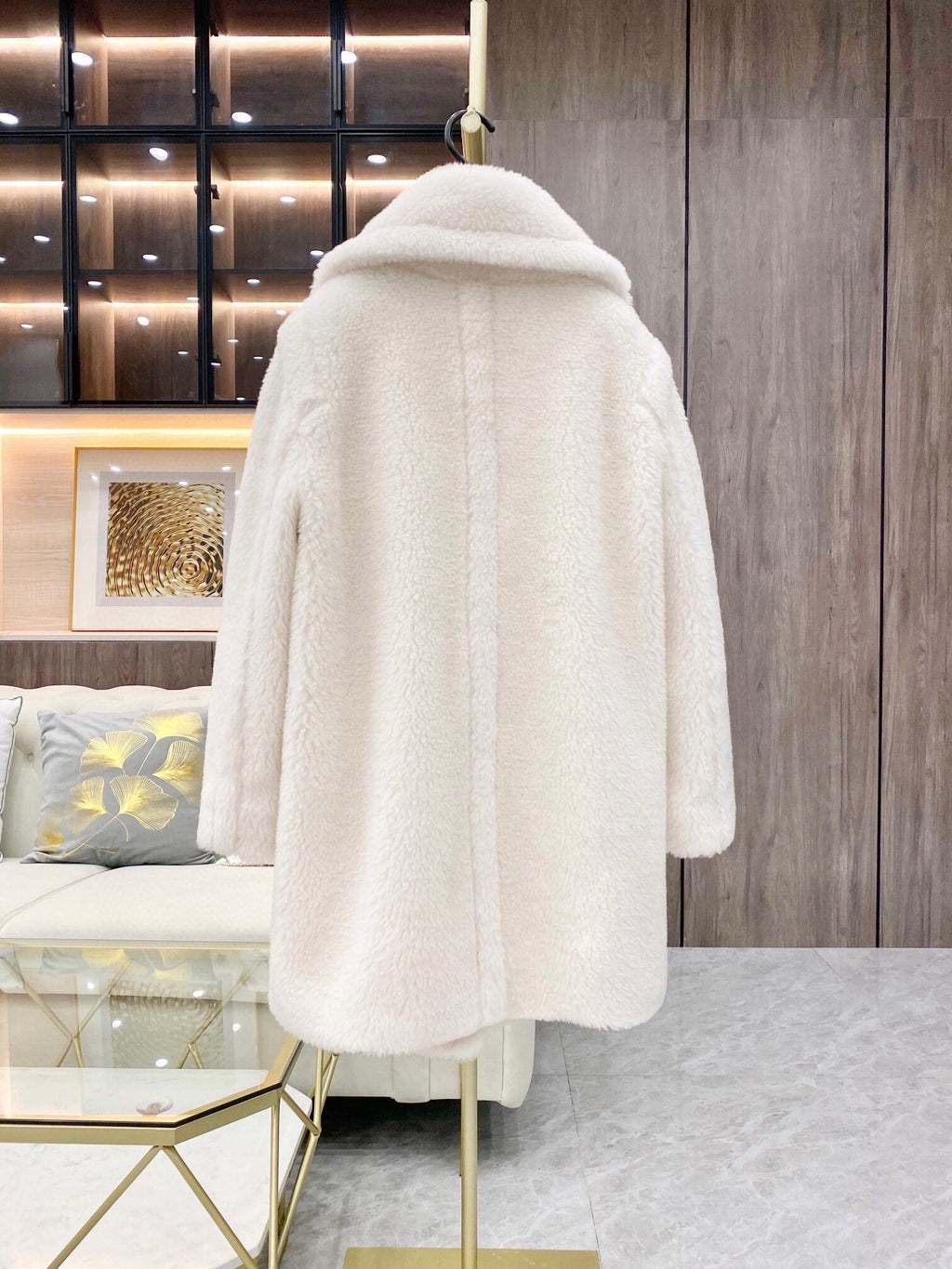 MAX MARA 25S TEDDY SHORT JACKET 078