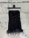 YSL 25S OFF-SHOULDER DRESS STYLE 160