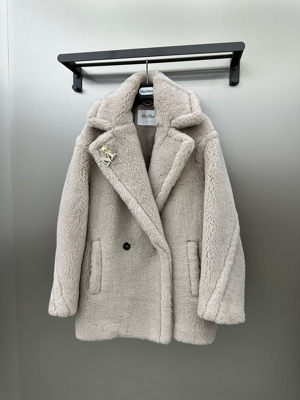 MAX MARA 25S TEDDY SHORT JACKET 067
