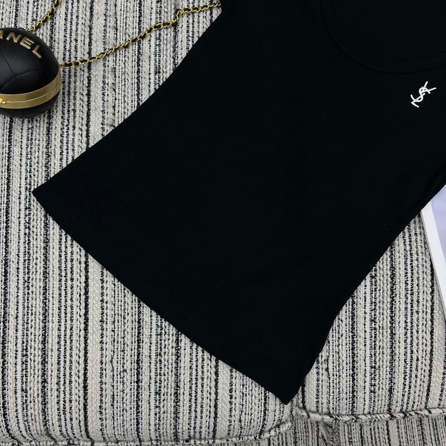 YSL T- Shirt Black 228403