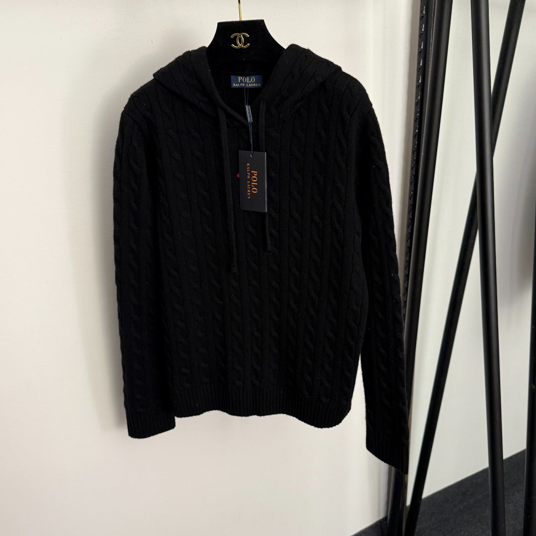 RALPH LAUREN HOODED PULLOVER SWEATER STYLE 192