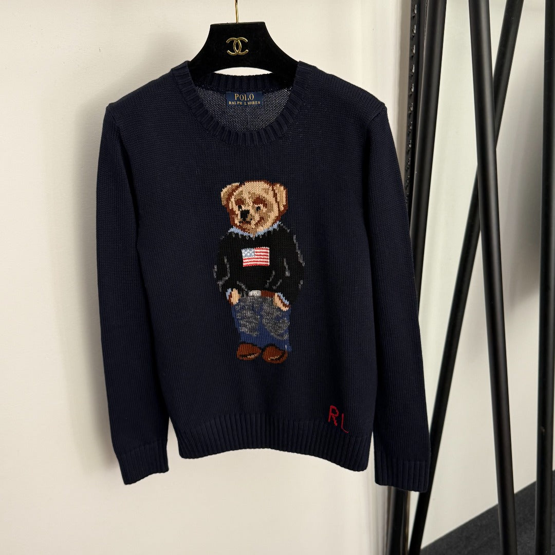 RALPH LAUREN 25S LONG-SLEEVE PULLOVER SWEATER 231